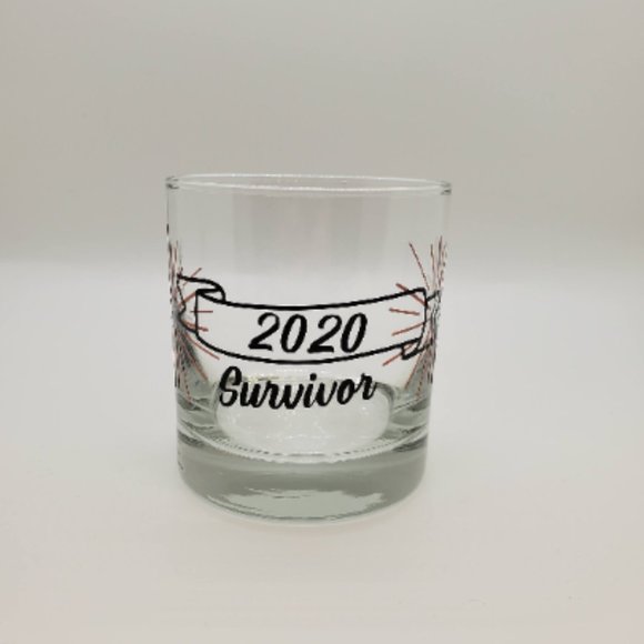 2020 Survivor Holographic Rocks Glass - Picture 1 of 2
